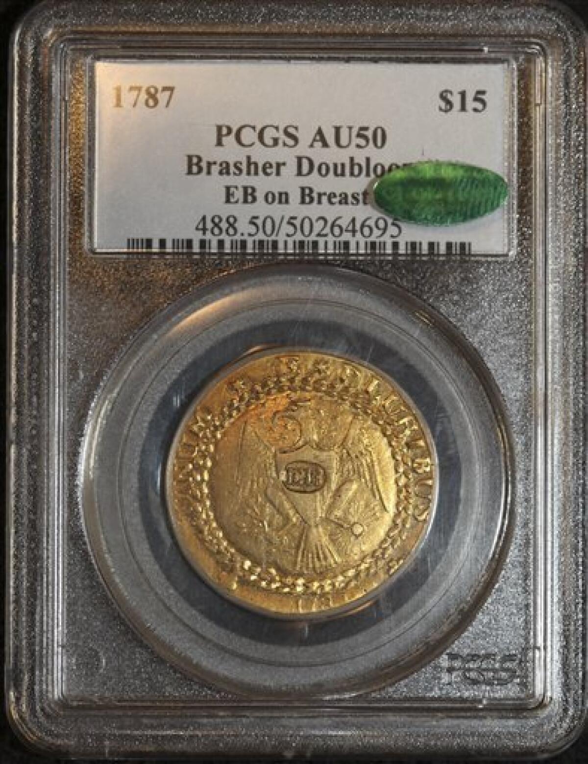 AP Exclusive Rare 1787 gold coin fetches 7.4M The San Diego